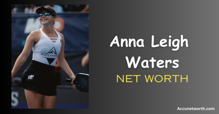 Anna Leigh Waters net worth